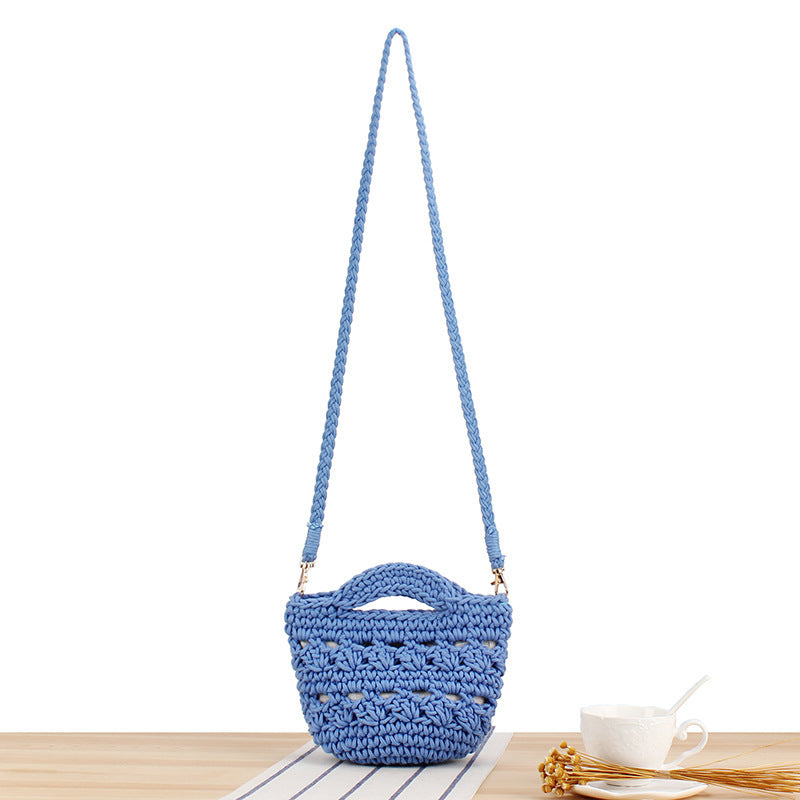 Hand-knotted shoulder bag LoungeYard — product view 6