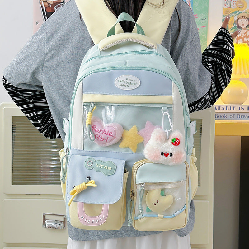 Creative Cartoon-Themed School Backpack LoungeYard — product view 3