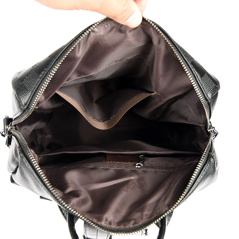 Checkered Pattern Stylish Backpack LoungeYard — product view 4