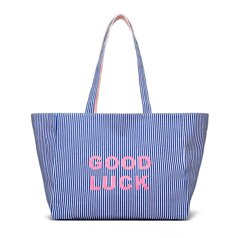 Spacious tote bag for leisure and shopping LoungeYard — product view 7