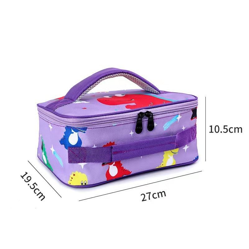Cartoon-Themed Insulated Lunch Bag LoungeYard — product view 2