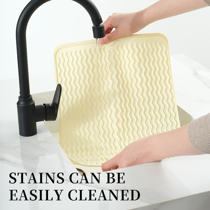 Eco-Friendly Kitchen Sink Drying Mat — product view 4