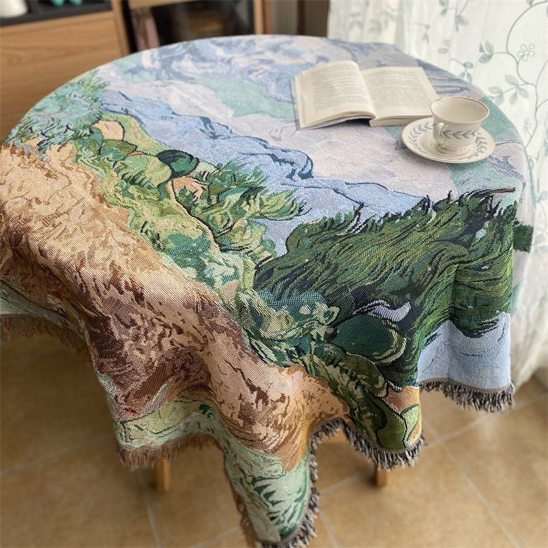 Artistic Tapestry Throw Blanket — product view 2