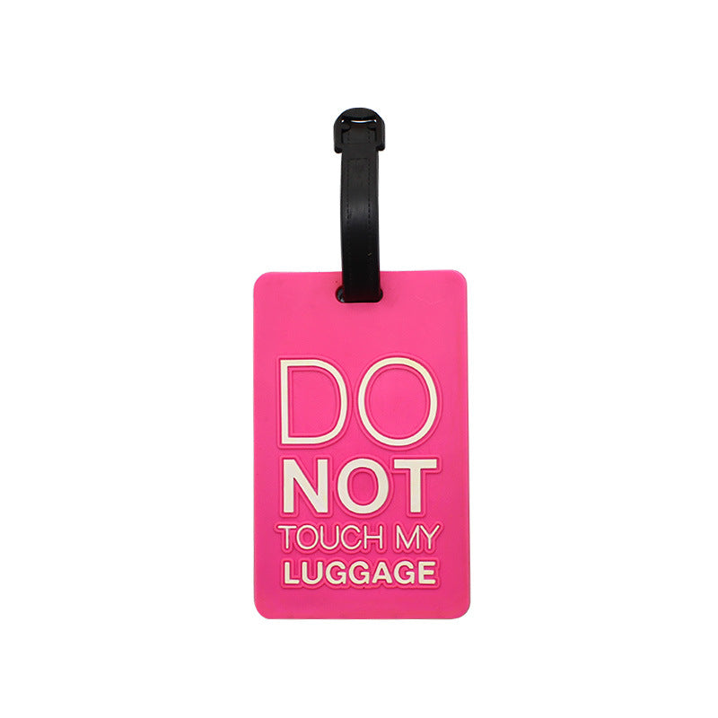 Unisex Luggage Tag with Safety Message LoungeYard — product view 6
