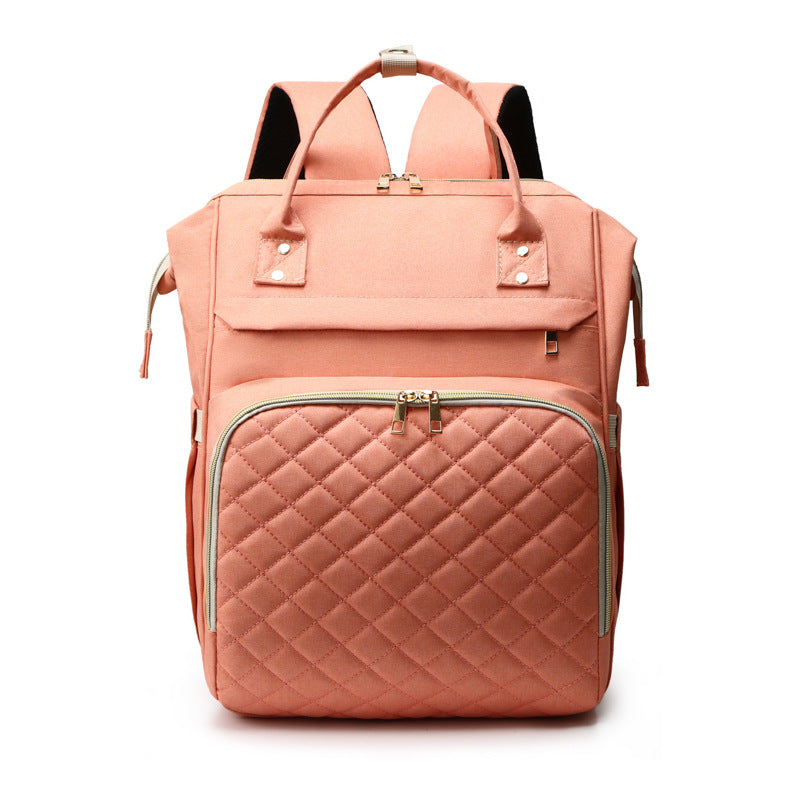 Stylish Quilted Backpack LoungeYard — product view 4