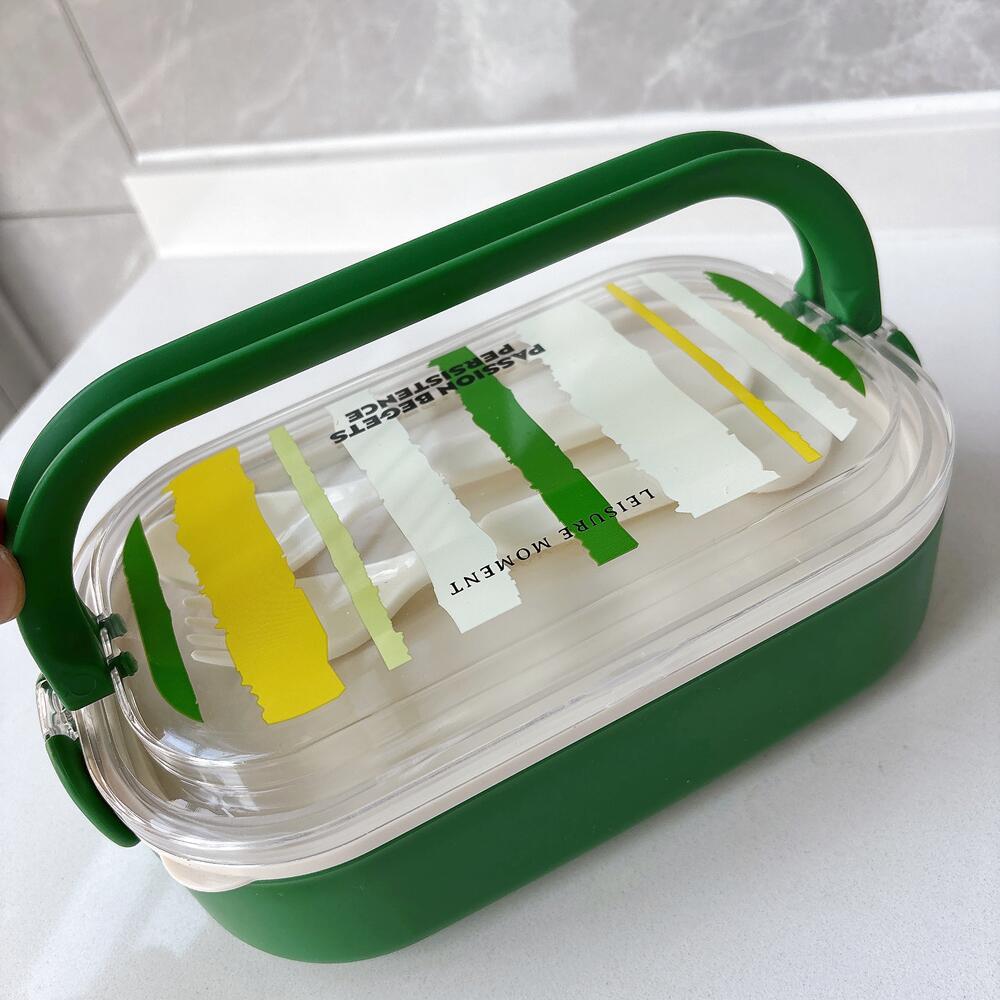 Floral Patterned Bento Lunch Box — product view 4