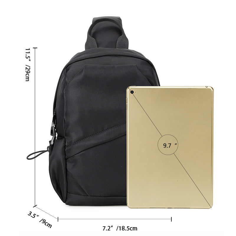 Compact Urban Sling Backpack LoungeYard — product view 4
