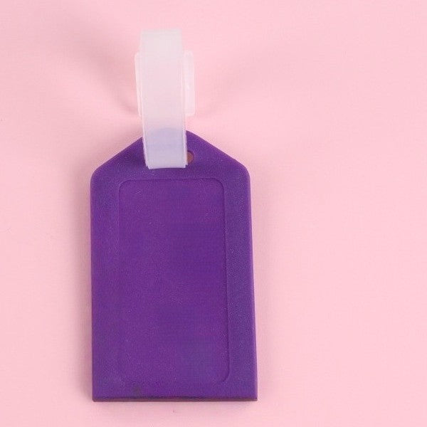 Unisex flexible silicone luggage tag LoungeYard — product view 3