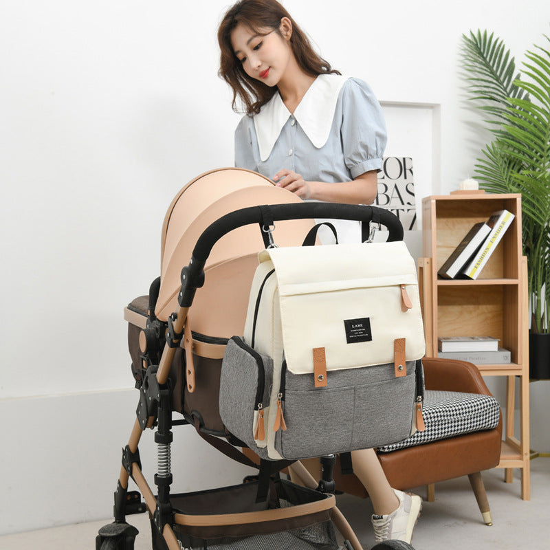 Multi-Pocket Canvas Backpack LoungeYard — product view 2