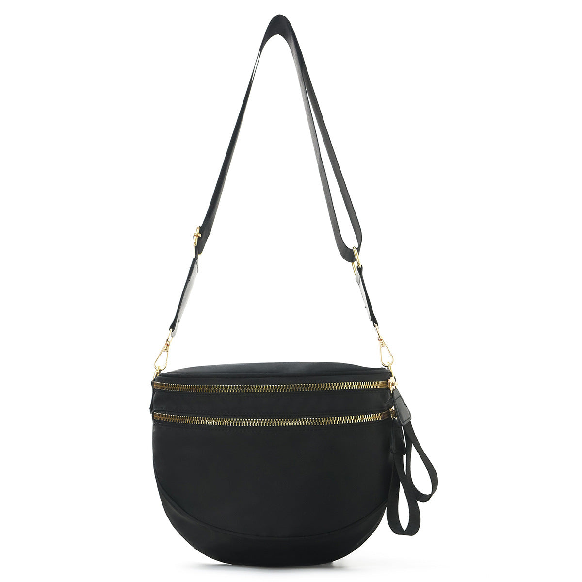 Shoulder bag with stylish check pattern and spacious compartment system LoungeYard — product view 7