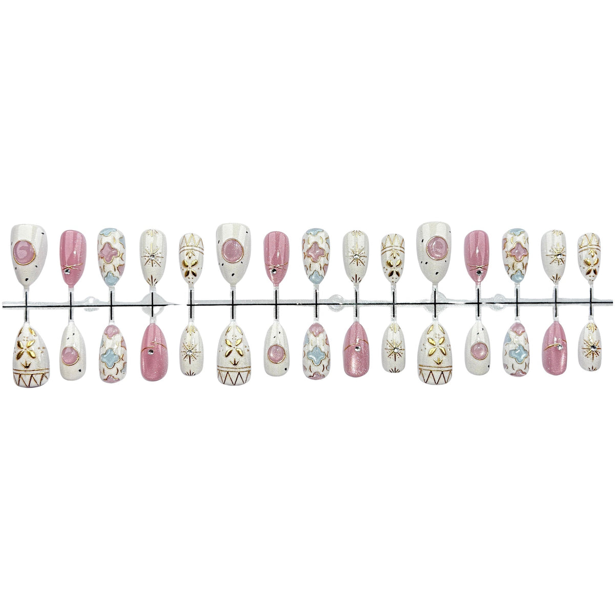 Decorative Press-On Nail Art Set 1790745680 — product view 5
