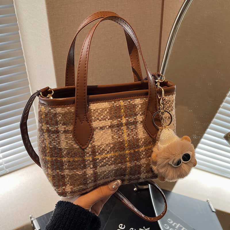 Plaid Handbag — product view 4