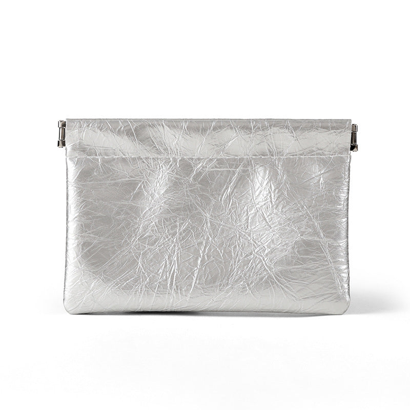 Textured Leather Pouch — product view 6