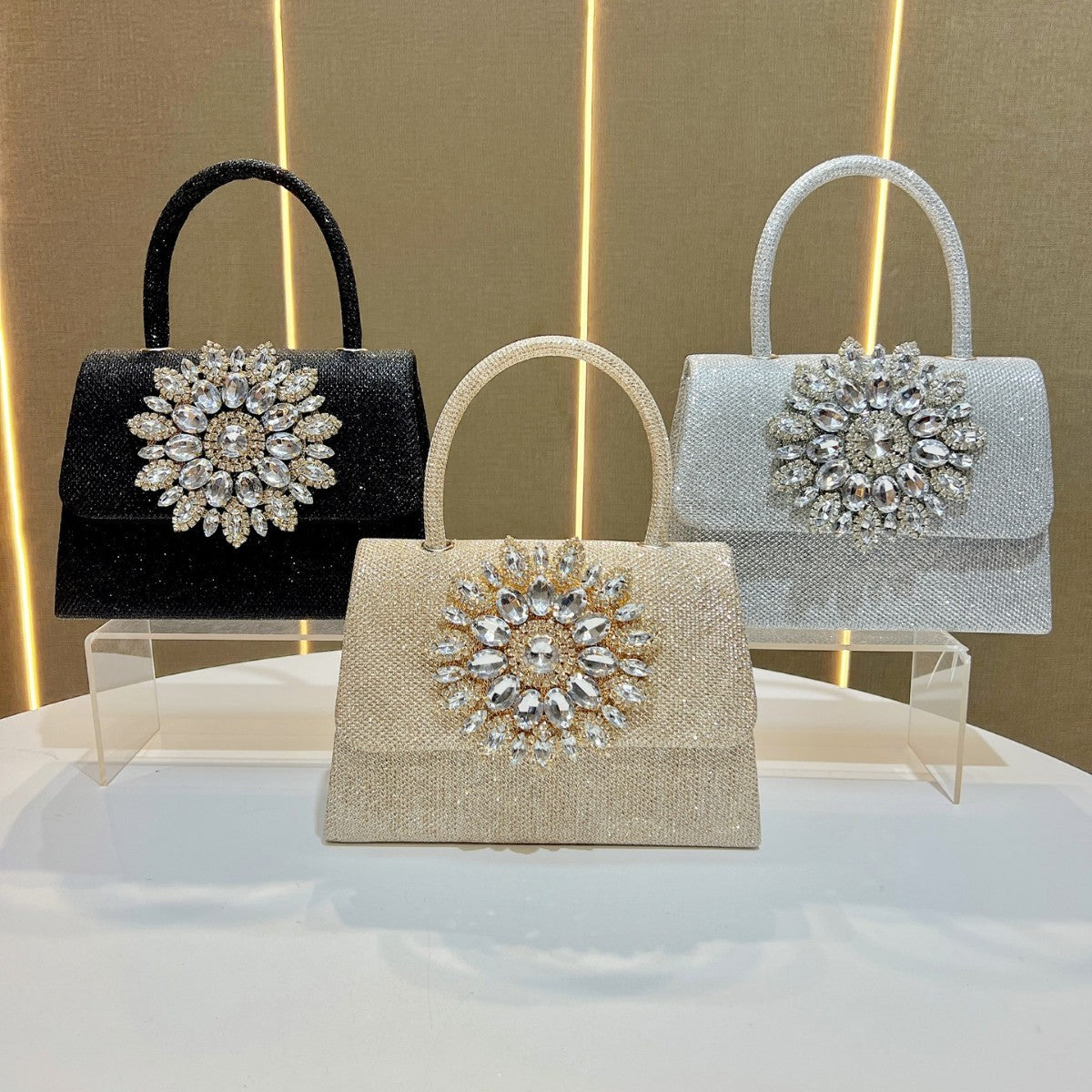 Sparkling Decorative Evening Handbag — product view 4