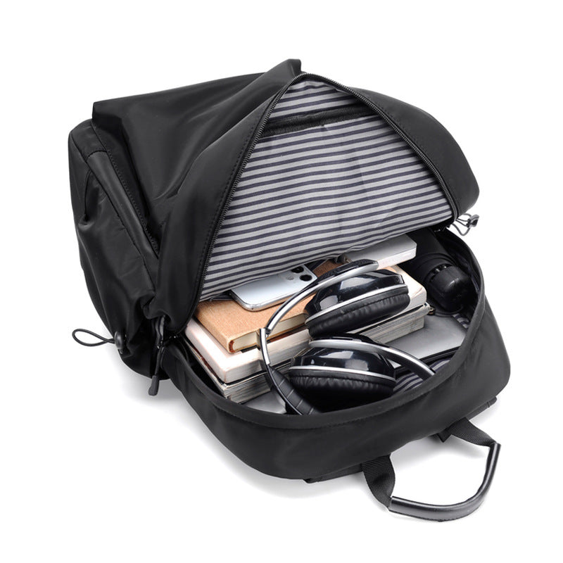 Elegant Laptop Backpack with Many Compartments and Waterproof Material LoungeYard — product view 4