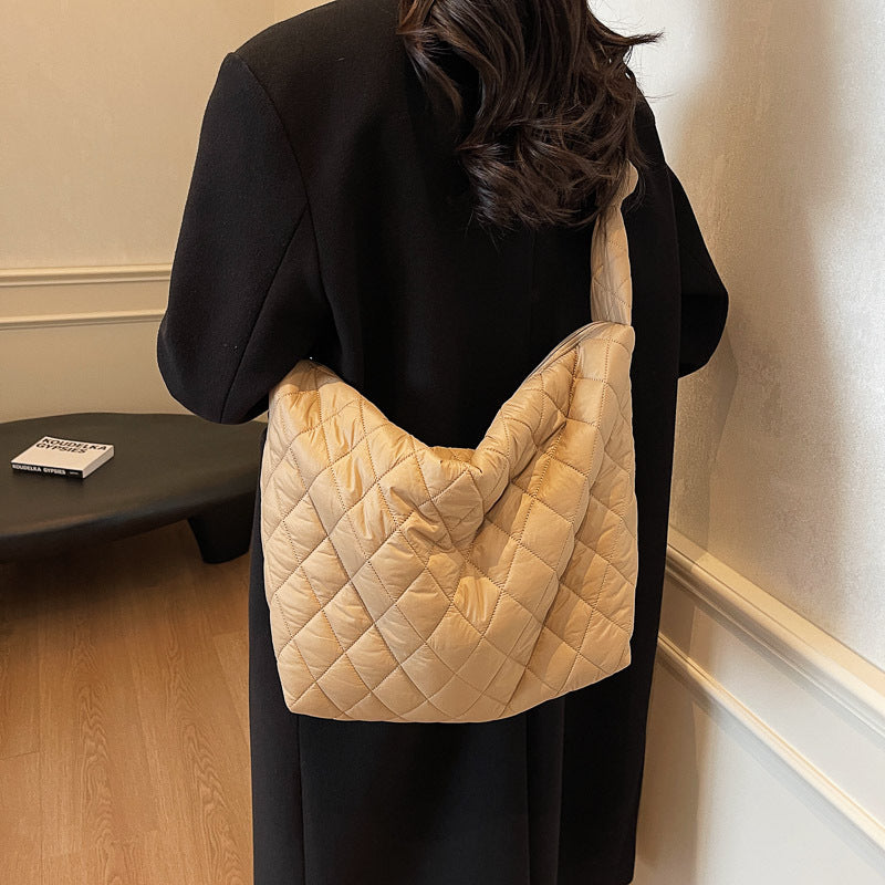 Quilted Shoulder Handbag — product view 4