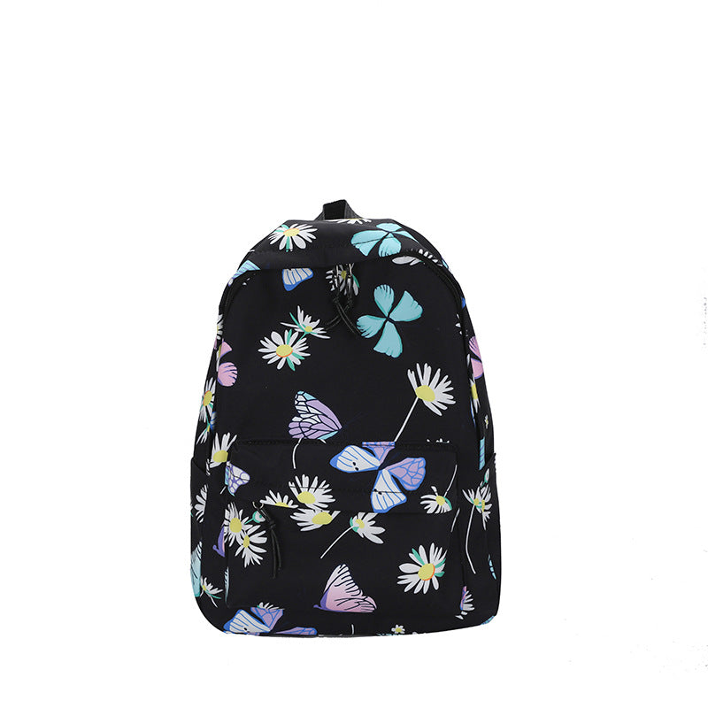 Floral Patterned Everyday Backpack LoungeYard — product view 5