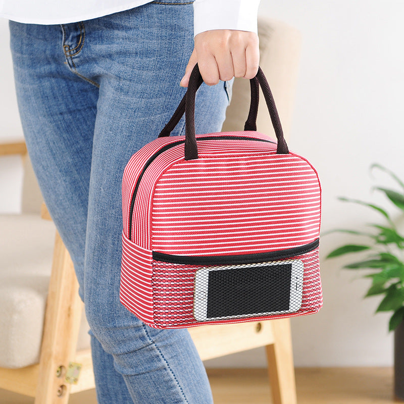 Cooling bag with insulating properties and practical compartment design LoungeYard — product view 1