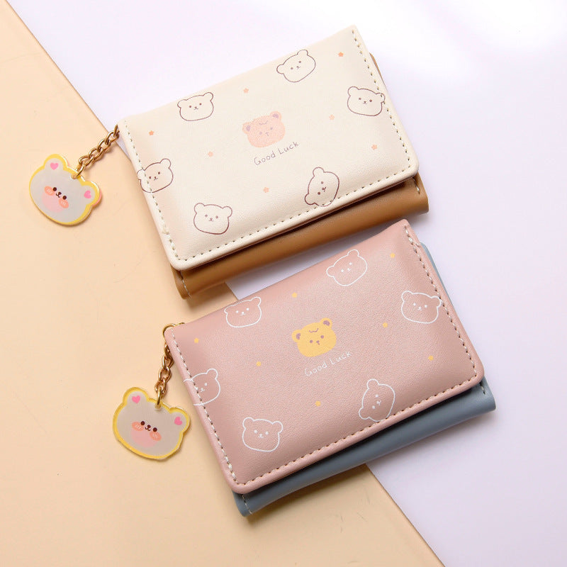 Cute Bear-Themed Cardholder — product view 1