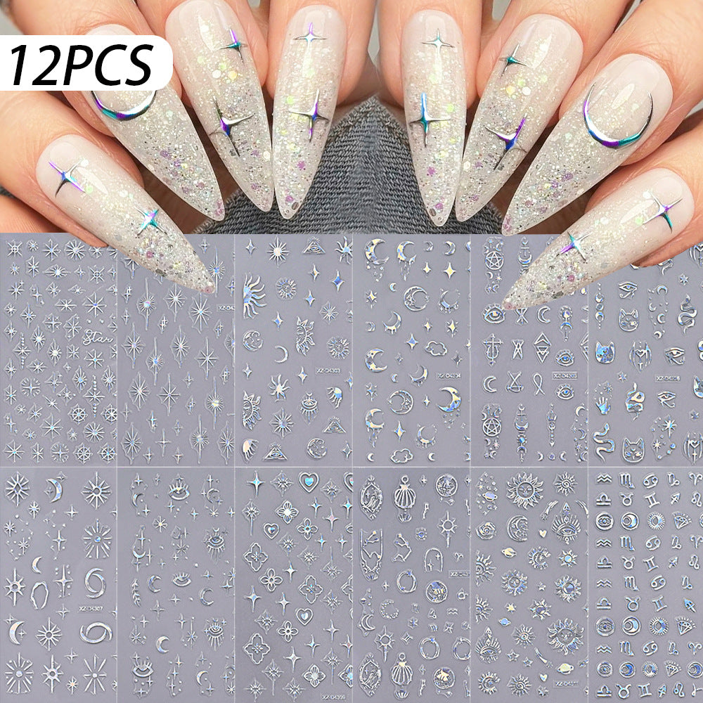 Glittering Nail Art Decal Set — product view 3