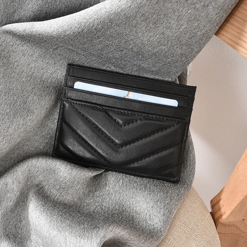 QuiltedLeather Cardholder LoungeYard — product view 4