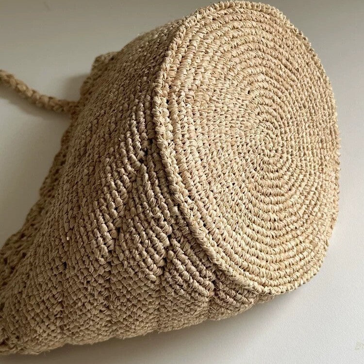 Hand-knotted basket bag LoungeYard — product view 2