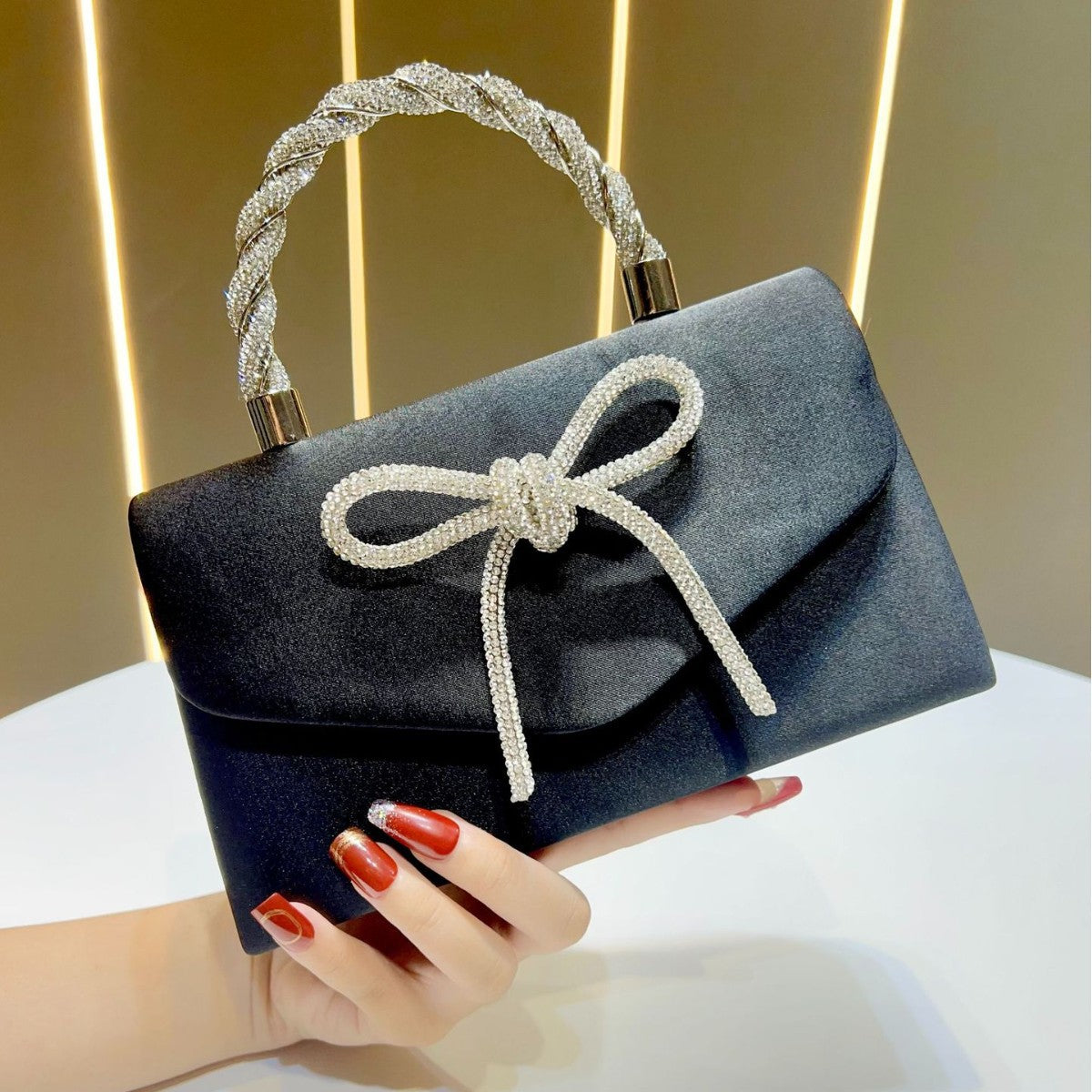 Elegant Satin Clutch — product view 6