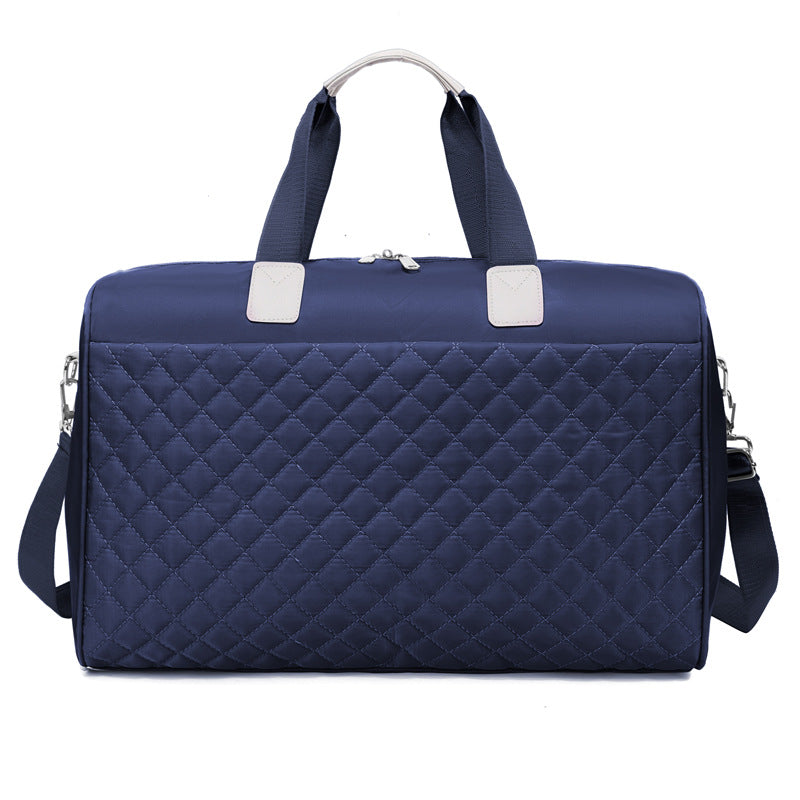 Quilted Travel Weekender Duffel Bag LoungeYard — product view 5