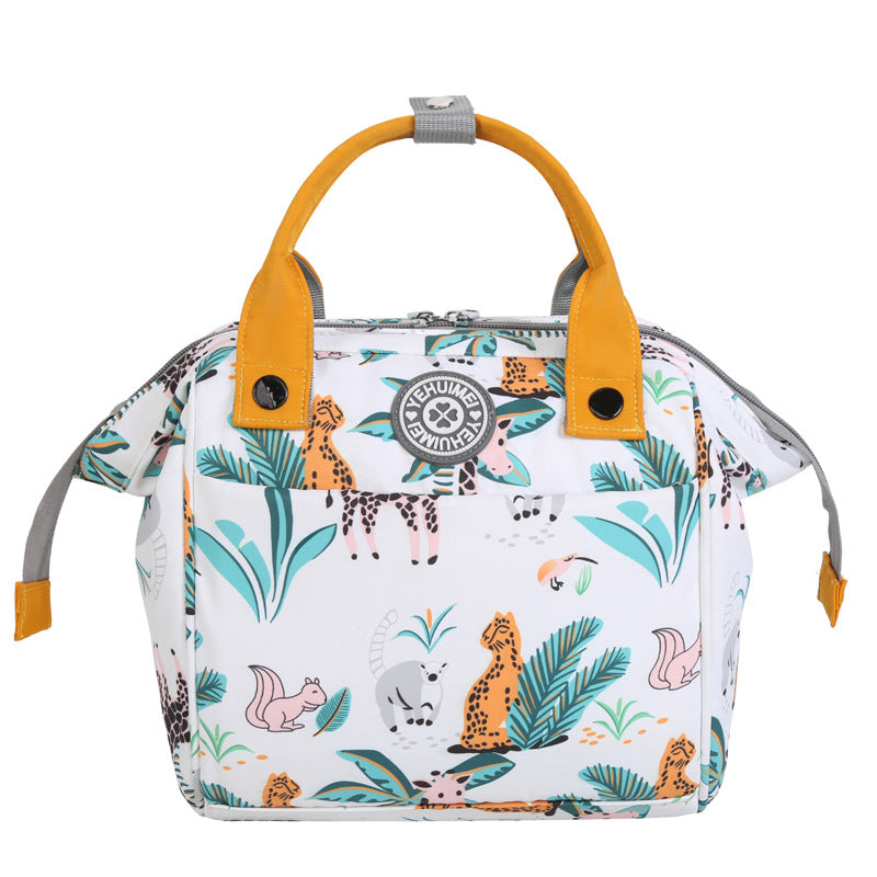 Unique Animal Print Lunch Bag LoungeYard — product view 4