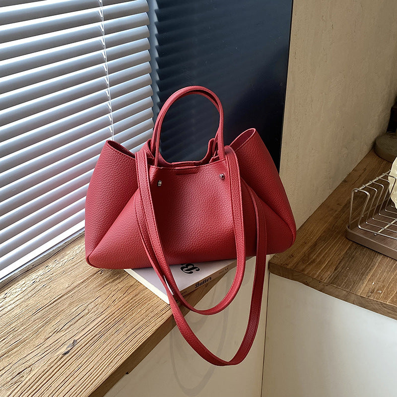 Versatile Leather Tote Bag — product view 7
