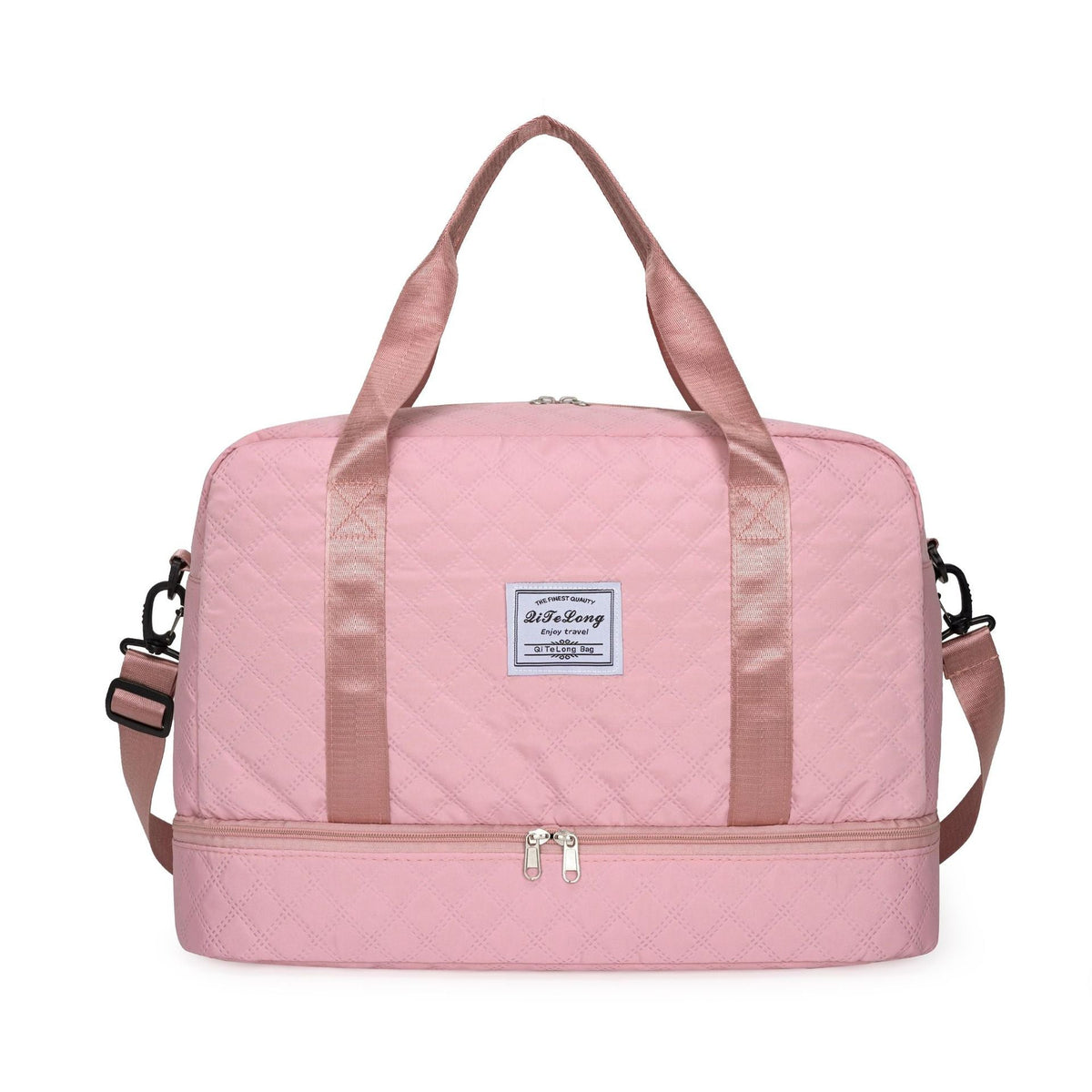 Quilted Travel Duffel — product view 1