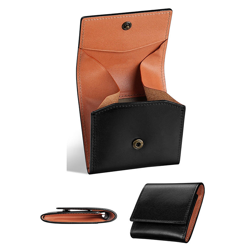 Elegant Leather Money Clip Wallet LoungeYard — product view 1