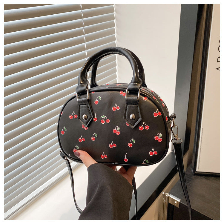 Playful Cherry Print Handbag LoungeYard — product view 6