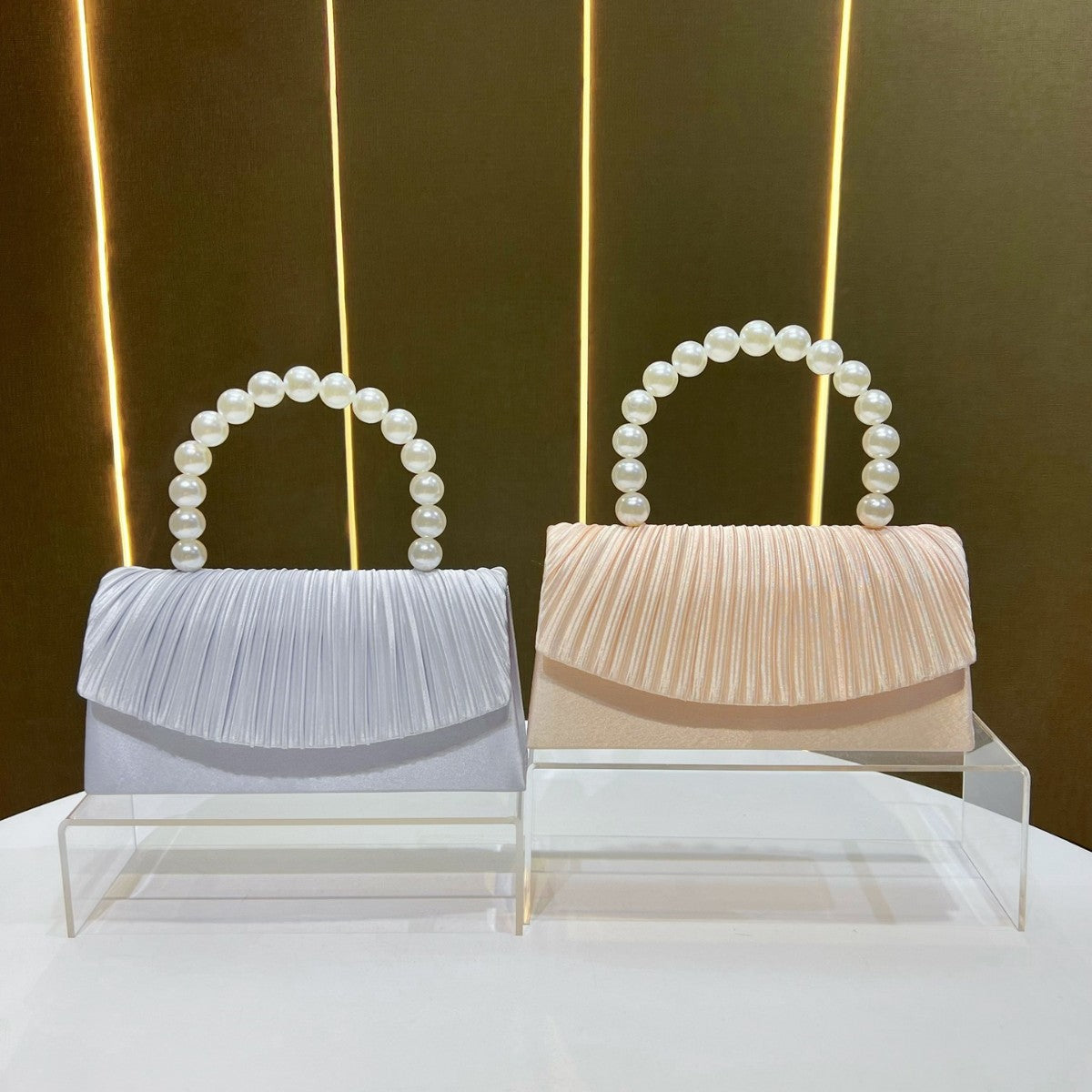 Elegant Pleated Evening Handbag — product view 4