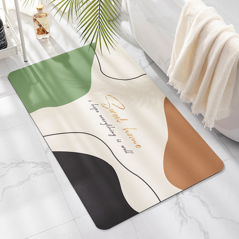 Tropical-Inspired Soft Bath Mat — product view 6