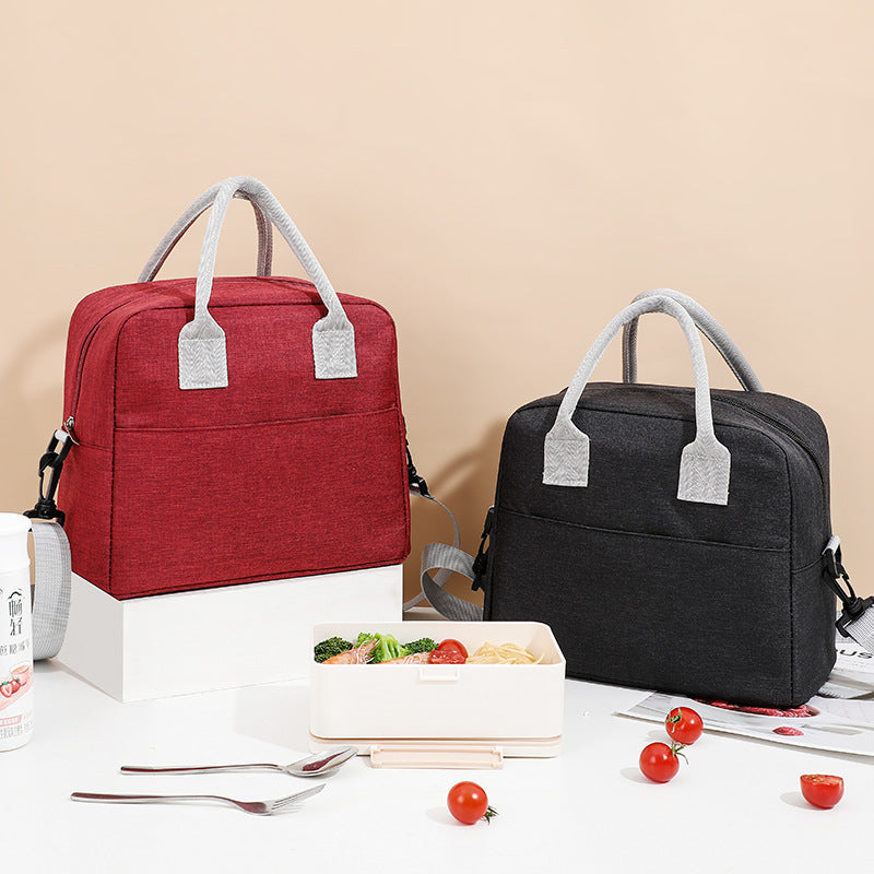 Insulated Lunch Tote with Adjustable Shoulder Strap — product view 1