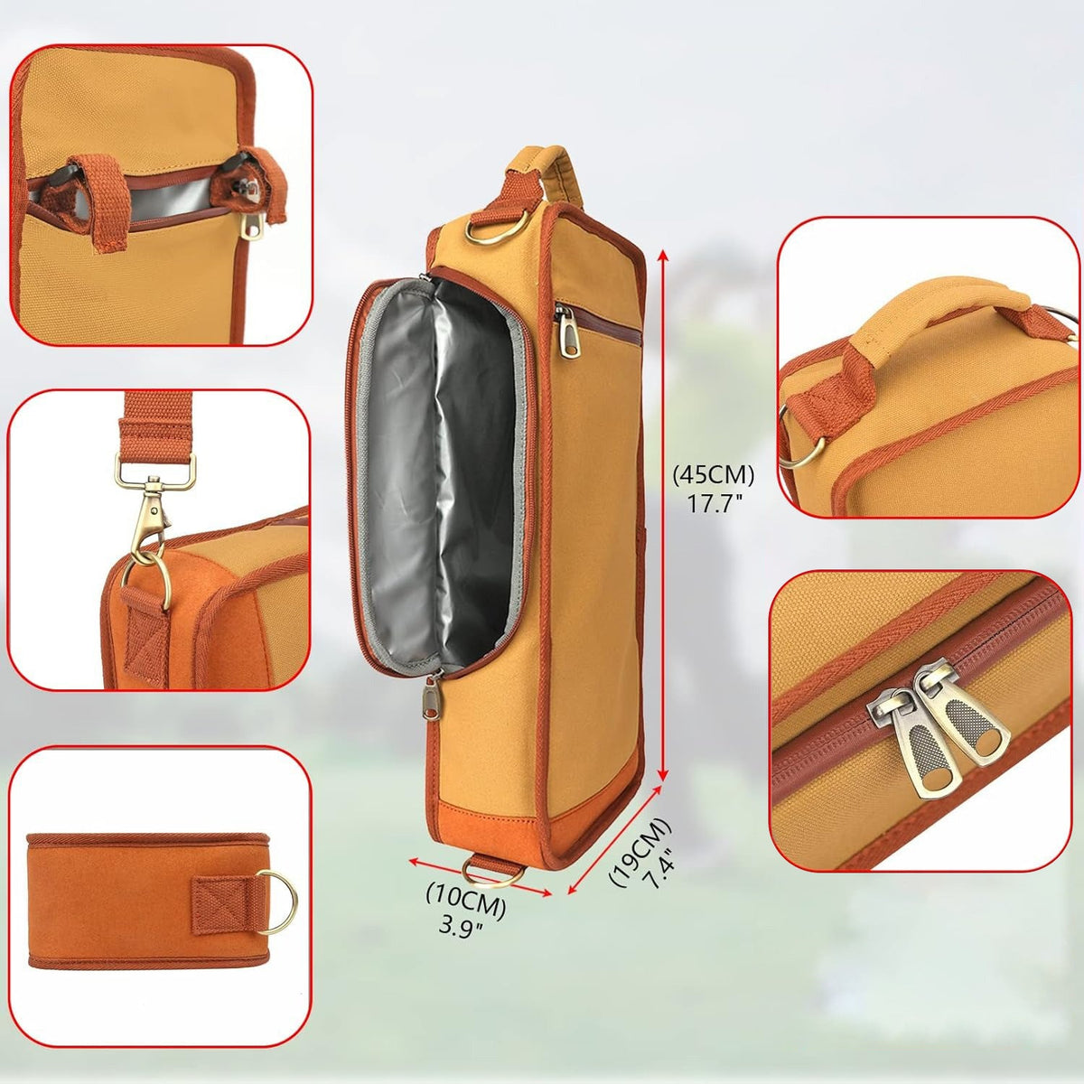 Women Practical Travel Bag LoungeYard — product view 2