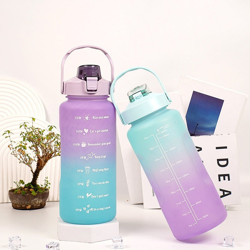 Women Motivating Water Bottle LoungeYard — product view 2