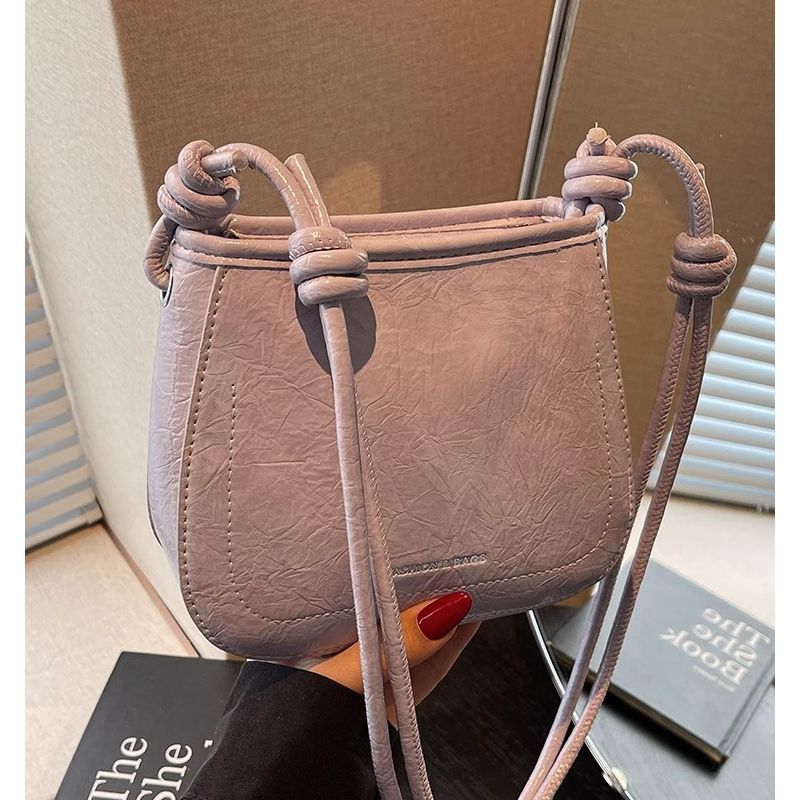 Knotted Handle Top-Handle Handbag LoungeYard — product view 1