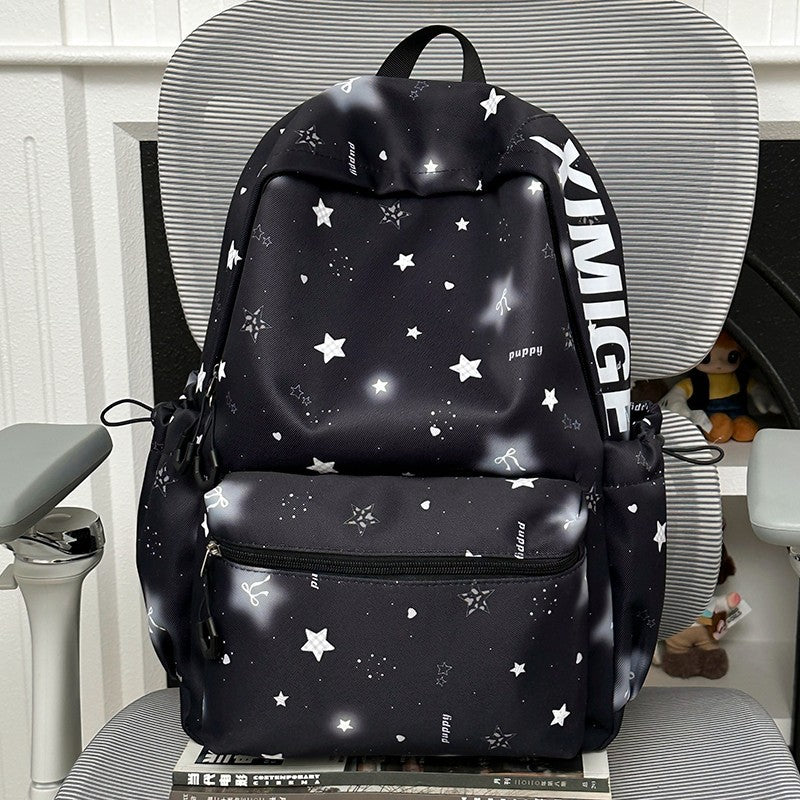 Charming Starry Design Backpack — product view 4