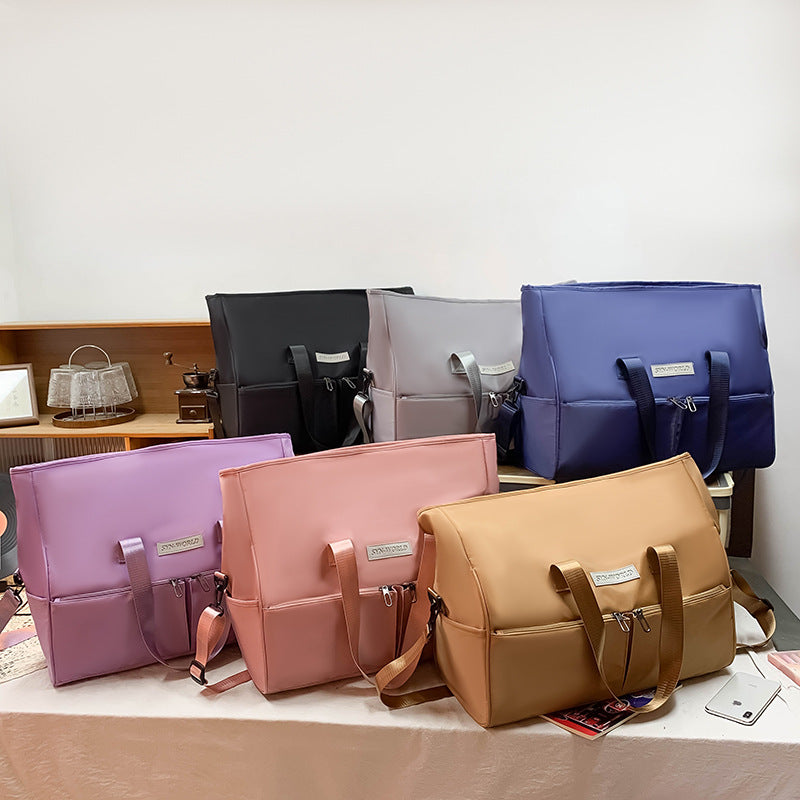 Multifunctional Tote Bag With Insulated Pockets LoungeYard — product view 2