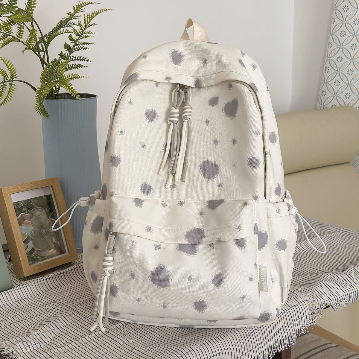 Cute Illustrated Character Backpack LoungeYard 1791205057 — product view 7