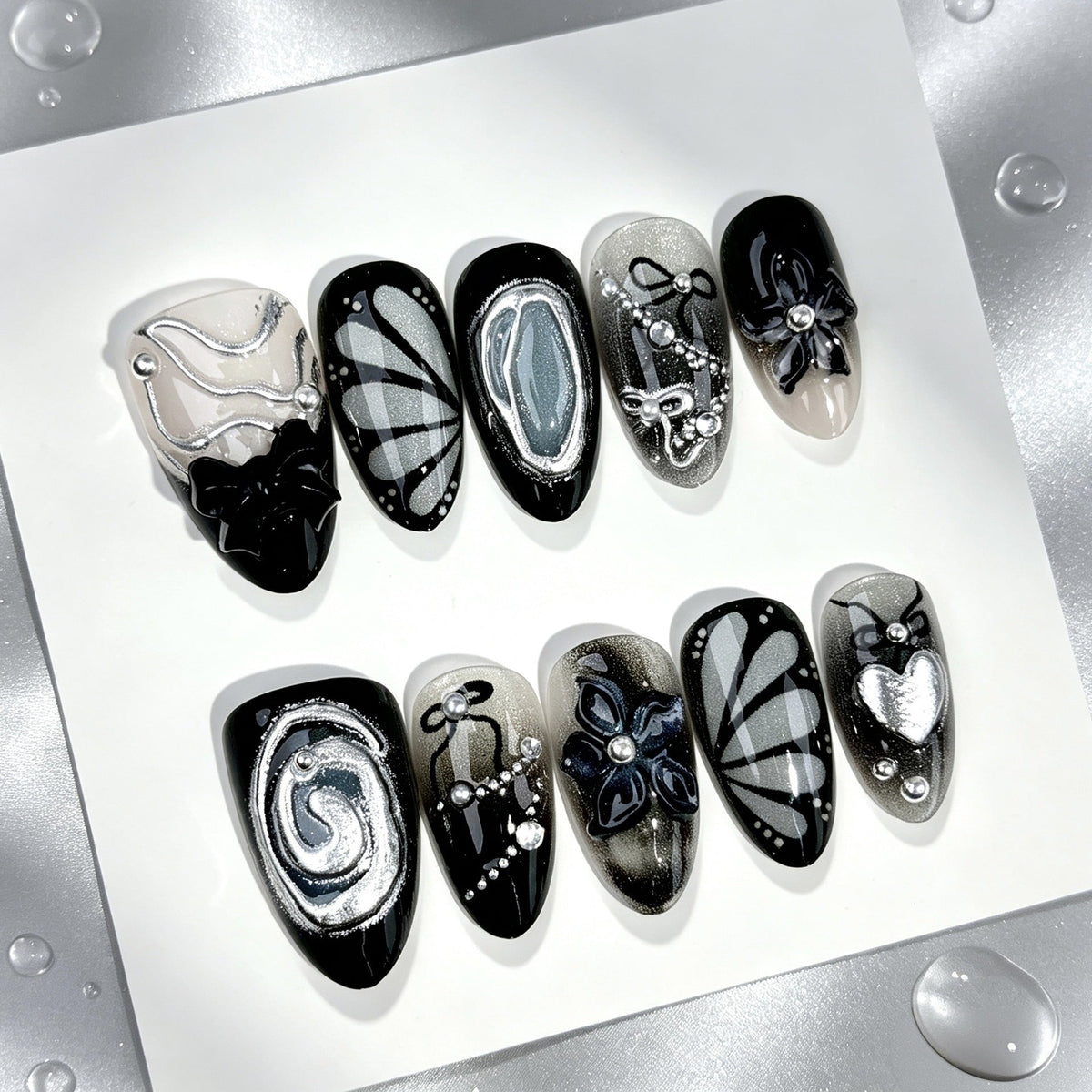Artistic Gothic Press-On Nail Set — product view 3