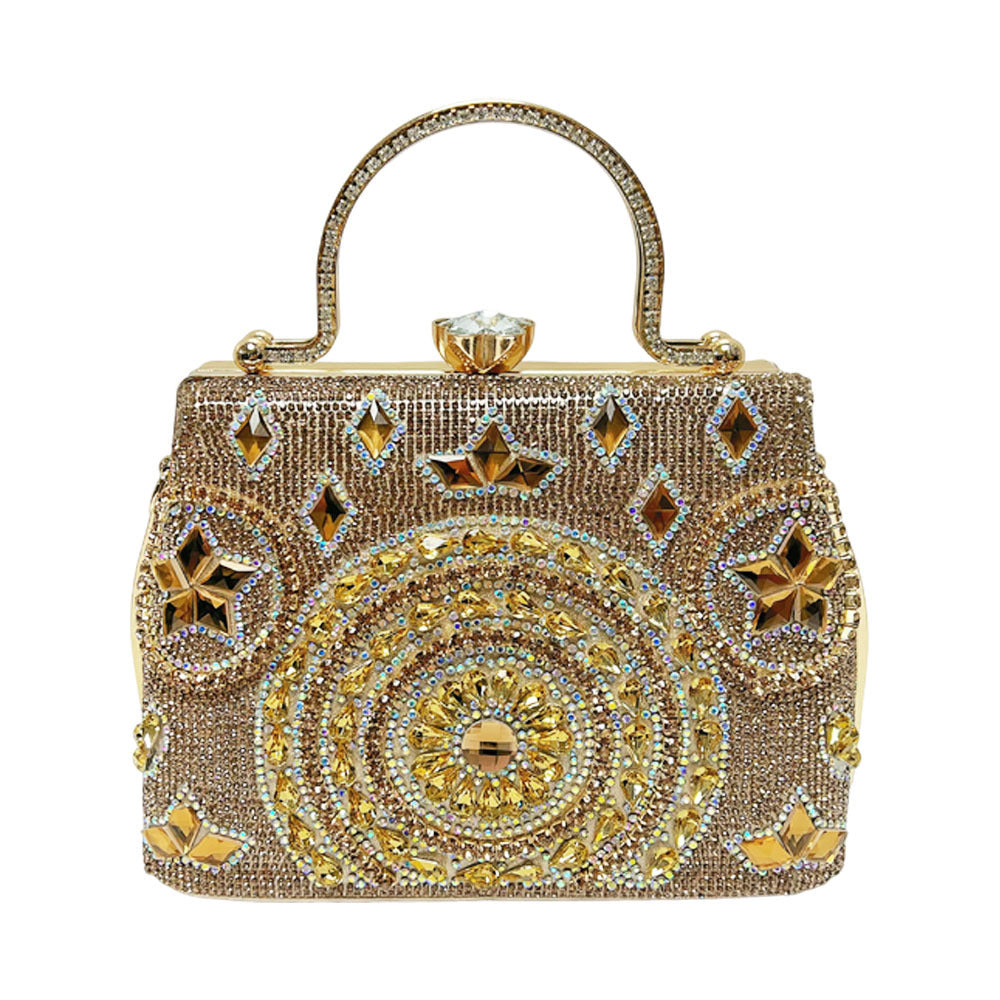 Crystal Embellished Evening Clutch — product view 5