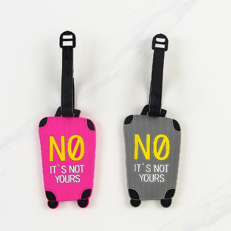 Humorous Luggage Tag LoungeYard — product view 6
