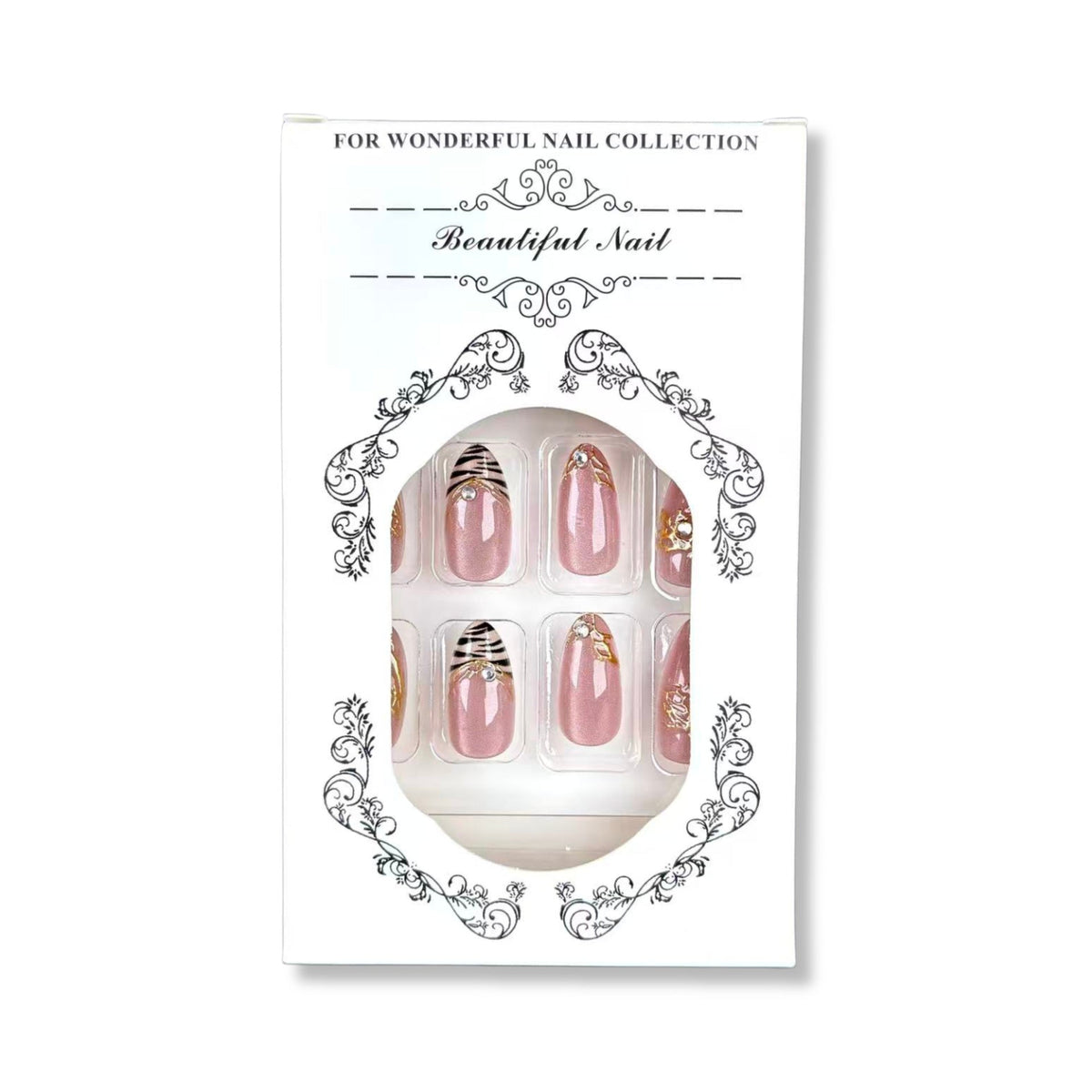 Elegant Decorative Press-On Nail Set 1790745359 — product view 3