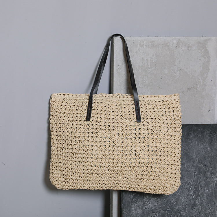 Handcrafted beach bag with strong structure LoungeYard — product view 7