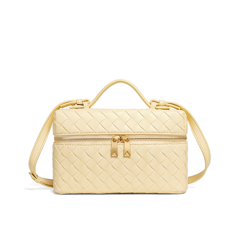 Structured Woven Satchel Bag LoungeYard — product view 1