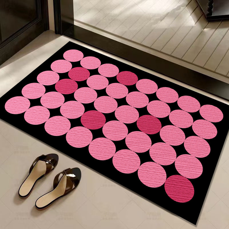Geometric Patterned Bath Mat — product view 3