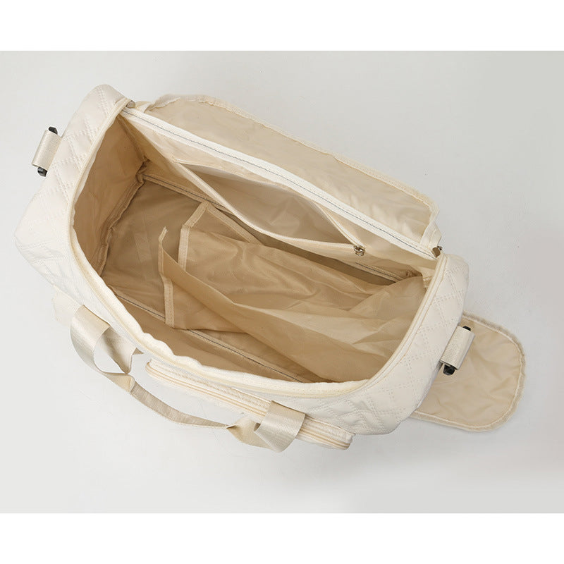 Premium Quilted Gym Duffel Bag — product view 2